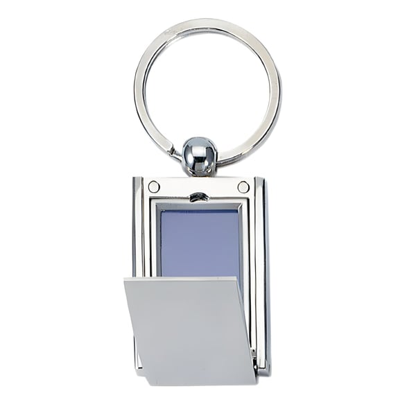 מחזיק מפתחות מגנטי מלבני עם תמונה אישית