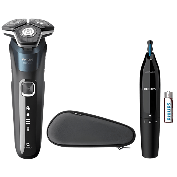 מכונת גילוח רטוב/יבש עם טכנולוגיית SkinIQ מבית פיליפס