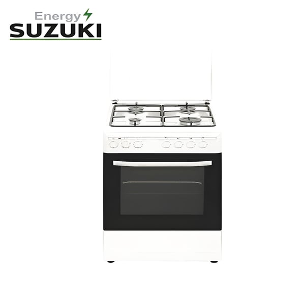 סוזוקי תנור עומד משולב גז וחשמל לבן