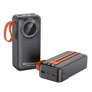 Portable Power Bank 30,000mAh with Fast Charging - Discovery