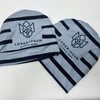 Double-Layered Beanie Cap in Cotton-Like Fabric, One Size