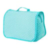 Rolling Toiletry Bag with Mirror and Mesh Pockets