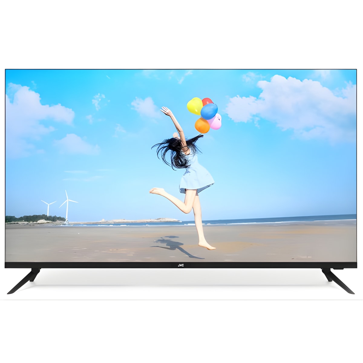 טלוויזיית חכמה JVC עם מסך גדול ואיכות HD