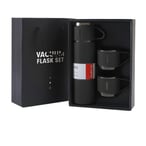 סט תרמוס יוקרתי עם 3 ספלי נירוסטה במארז מתנה