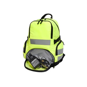 תיק גב לונדון-פרו למחשב נייד 15.6 אינץ' עם תאורה זוהרת