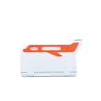 תג שם למזוודה מעוצב בצורת מטוס