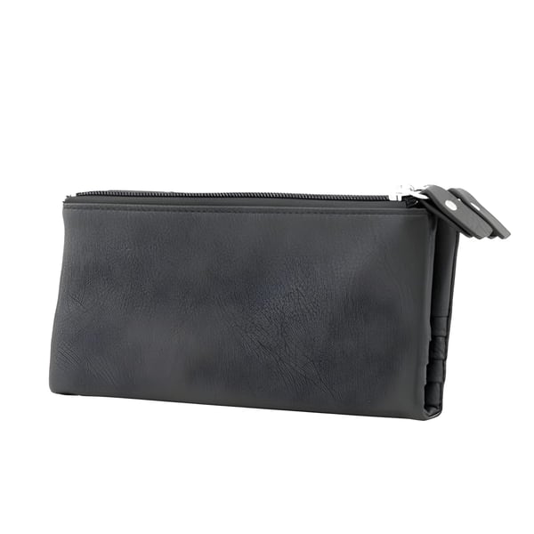 Women's Faux Leather Wallet with Secure Closure