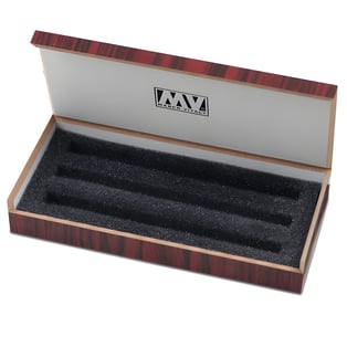 קופסת עץ יוקרתית לשלישיית עטים – מתנה מושלמת