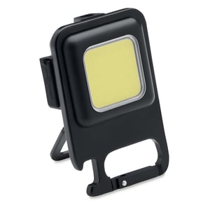 Compact 6W Rechargeable Aluminum Flashlight with Magnet