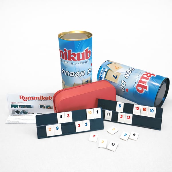 Mini Rummikub in a Cylinder - Perfect Gaming Experience