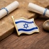 Israel Flag Lapel Pin