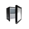 Hyundai 50L Office Mini Fridge with Black Glass Door
