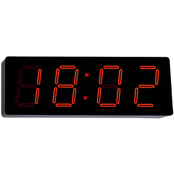 Digital Clock with Red LED Display