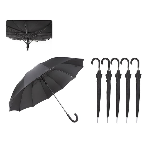 מטריית 27 זרועות עם מנגנון סיליקון להגנה מהתפכחות