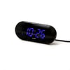 Digital Alarm Clock with Blue LED Display