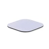 Polyester Sublimation Coaster with Black Rubber Base