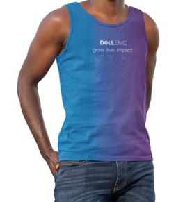 גופיה עם הדפסה צבעונית 360 מעלות