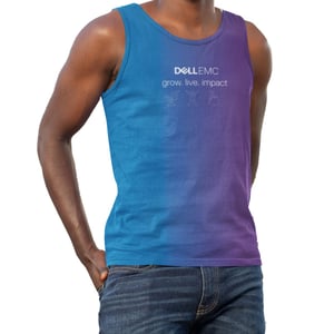 גופיה עם הדפסה צבעונית 360 מעלות