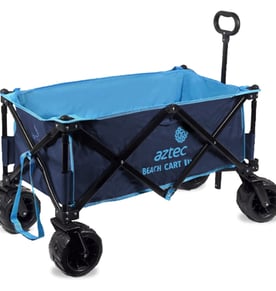 עגלת קמפינג חכמה ומתקפלת לחוף