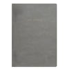 Elegant Softcover Notebook with Gray PU Cover