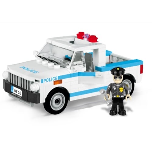 משחק הרכבה יצירתי - בניית ניידת משטרה