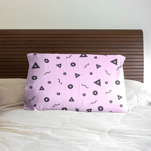 ציפית כרית מיטה בהתאמה אישית עם הדפסה צבעונית מלאה (50x70 ס"מ)