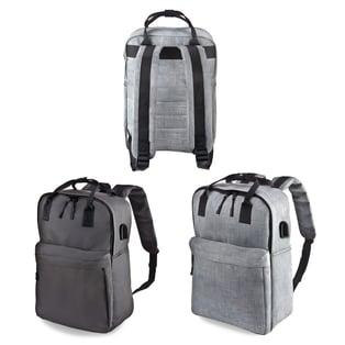 תיק גב טולוז עם USB למחשב נייד