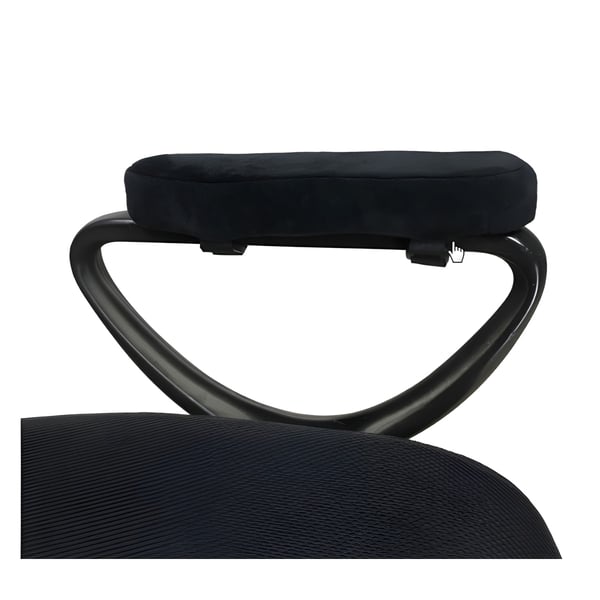 זוג כריות ויסקו ארגונומיות למשענת יד לכסאות