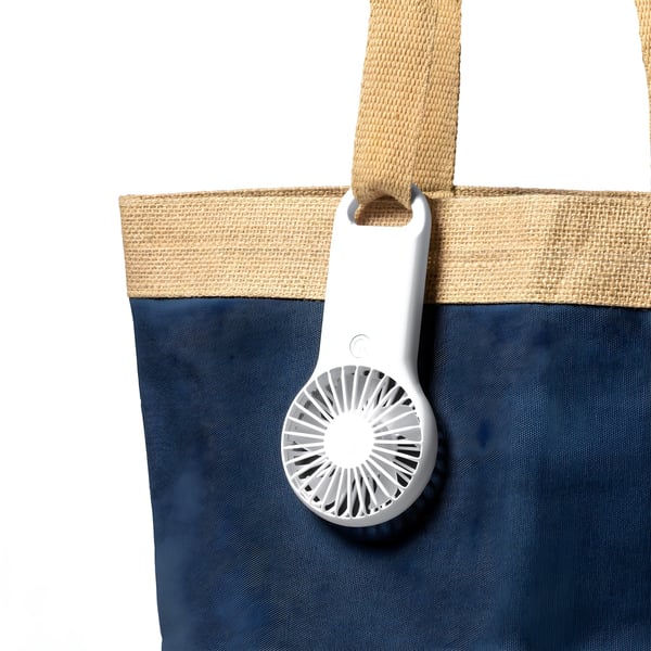 Portable Personal Fan with Carabiner - 2 Speeds