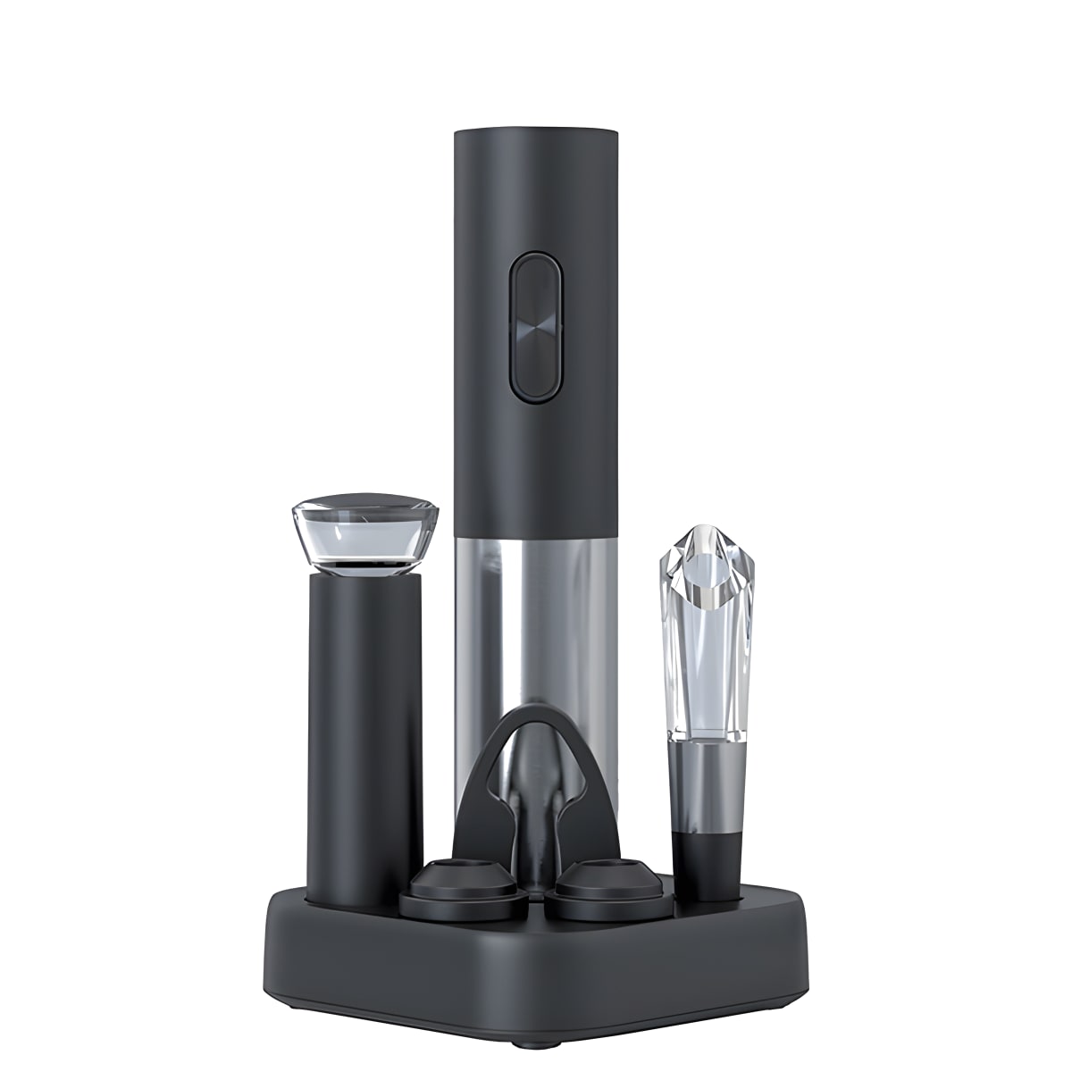 סט יין 7 חלקים עם פותחן חשמלי ומשאבת ואקום