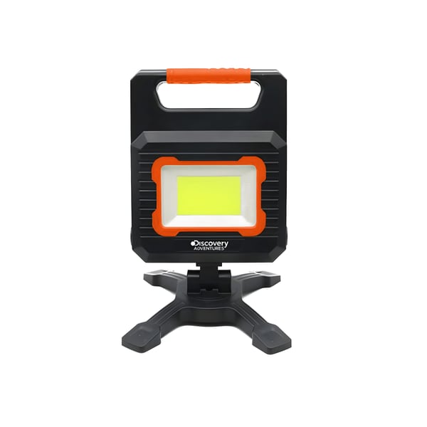 תאורת חירום Discovery עם פנס עוצמתי וטעינת USB