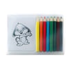 Coloring Kit in Clear Plastic Box