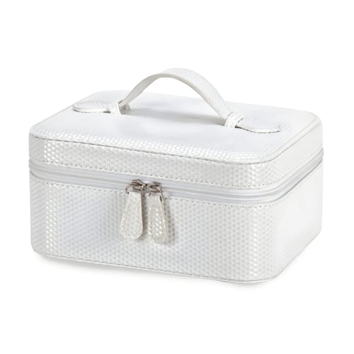 תיק איפור יוקרתי קשיח עם מראה – דניס