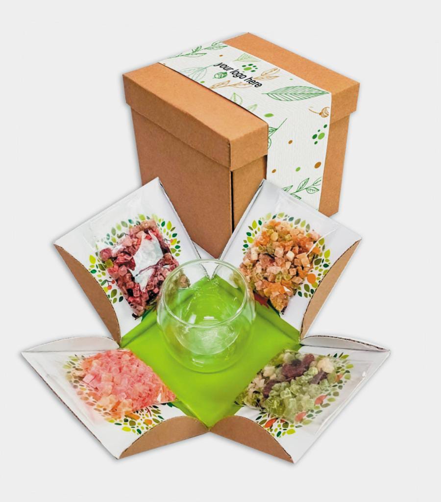 מארז טו בשבט: כוס חליטה וחליטות תה מפנקות