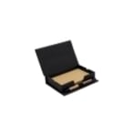 מעמד ניירות ממו ממוחזר עם תמונה ועט - ידידותי לסביבה