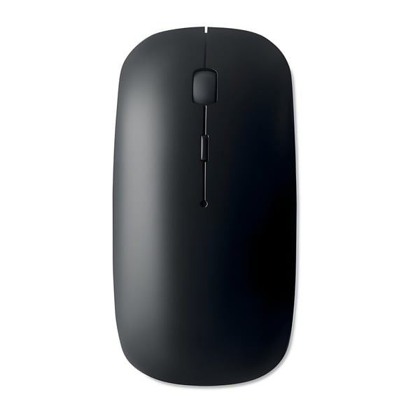 Sleek Wireless Optical Mouse with Shiny Design
