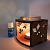 Wooden Aroma Diffuser with Candles and Fragrant Oil