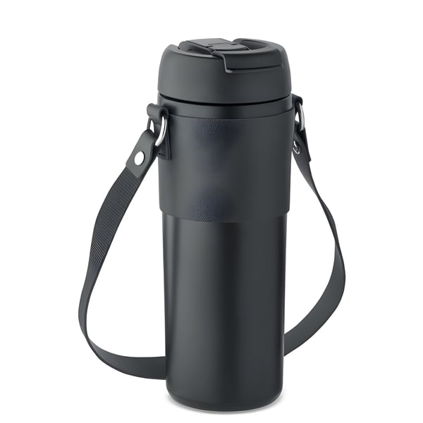 Durable Water Bottle with Long Strap