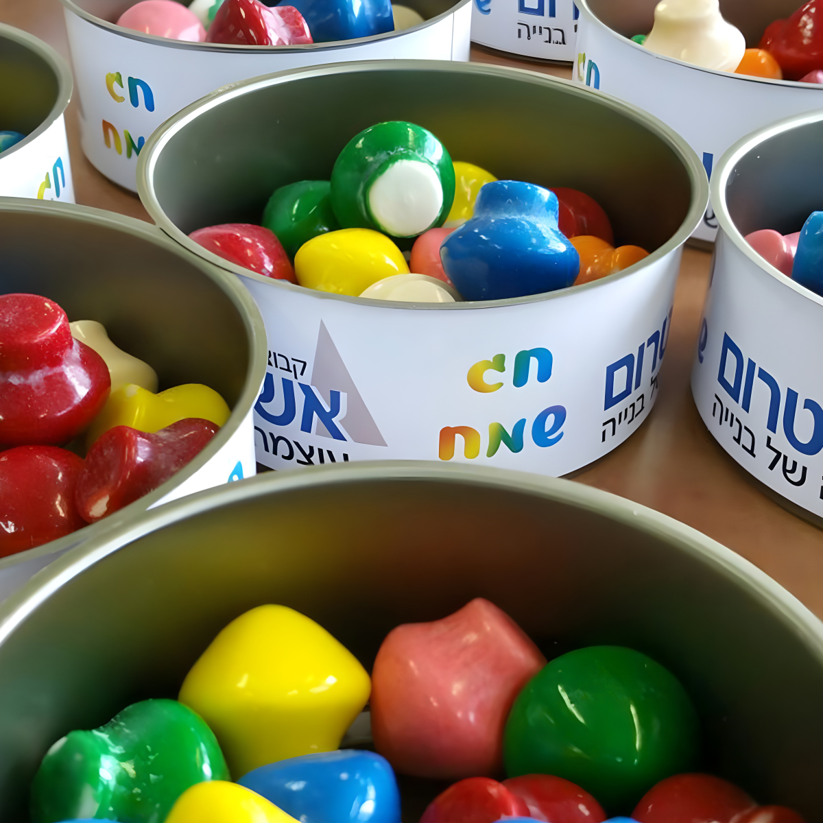 מסטיקים ממותגים