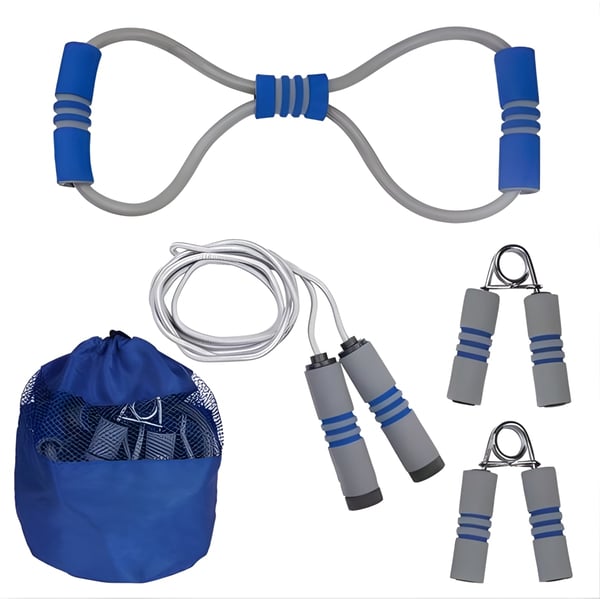 Portable 4-Piece Fitness Kit