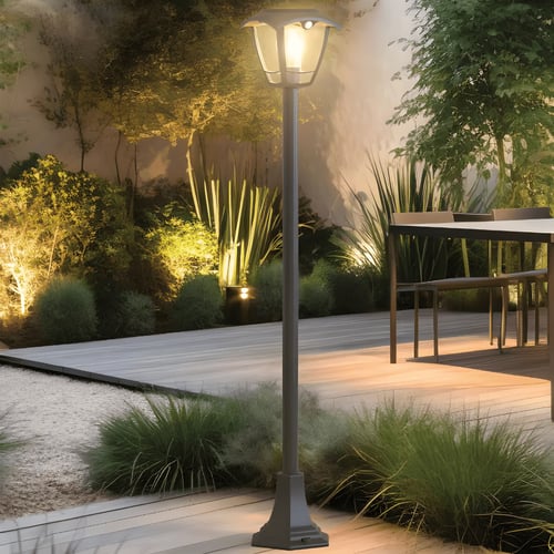 עמדוֹר תאורה סולארי מעוצב דגם SOLARE מבית ECO EURO