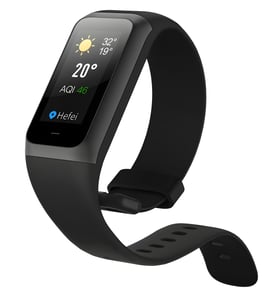 שעון חכם Amazfit Band 2 עם מסך צבעוני ומד דופק עמיד במים