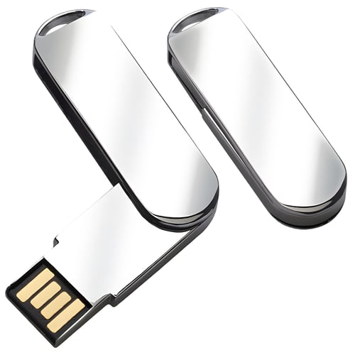 כונן פלאש USB מבריק 32GB אמדאו - מתכת