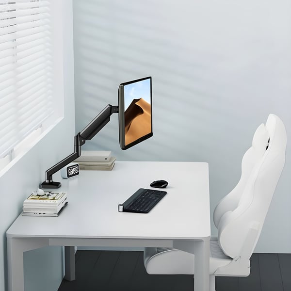 זרוע מתכווננת למסך מחשב SLIDER SINGLE מבית ד"ר גב