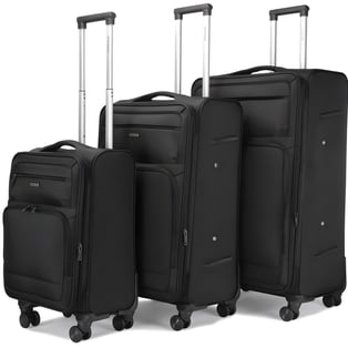 TROOPER Luggage Set - Durable Oxford Fabric, Sizes 20', 26', 30'