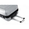 Stylish Silver Hardshell Travel Suitcase
