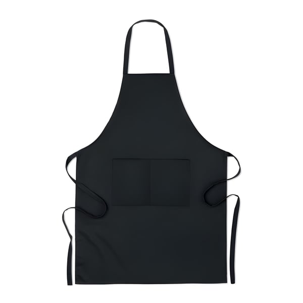 Organic Cotton Kitchen Apron with Front Pockets