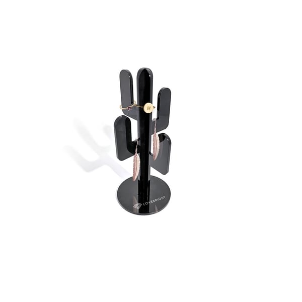 Stylish Cactus Jewelry Stand