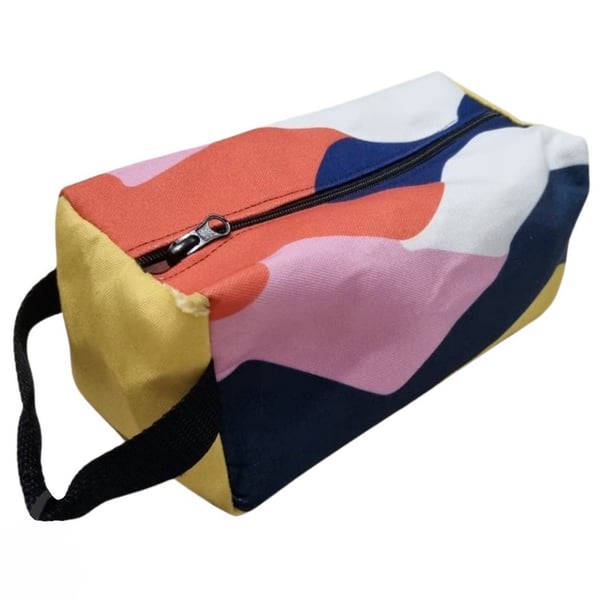 Large Toiletry Bag with Custom Print - 22x11x11 cm