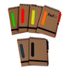 Recycled A6 Notebook with Color Stripe - Corporate Gift That Impresses